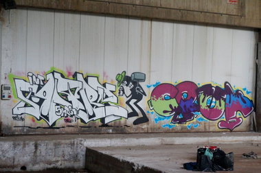 Graffiti Wall in Italy - Photo by Andre_T - Antre, Crok (2013)