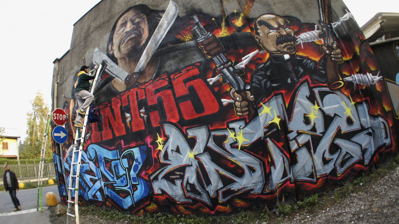 Graffiti Wall - Photo by Andre_T