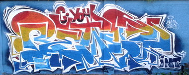 Graffiti Wall in Nerviano mi - Photo by Andre_T - nerviapezzi, nerviano, nervi