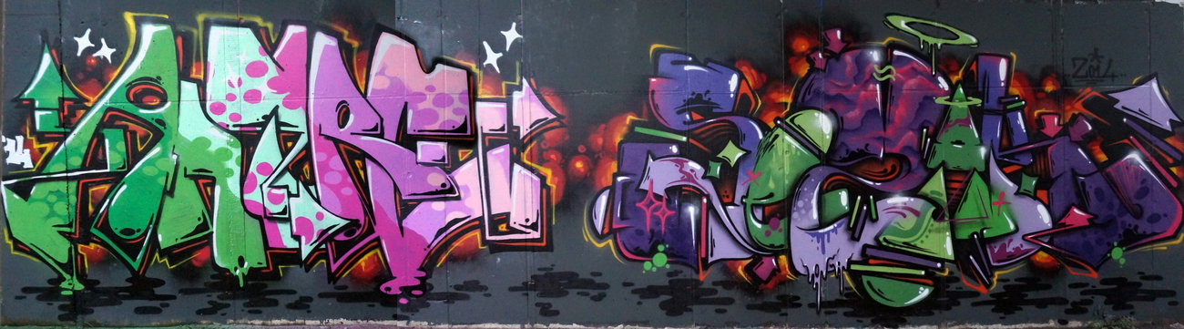 Graffiti Wall - Photo by Andre_T