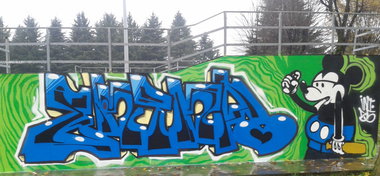 Graffiti Wall - Photo by Andre_T