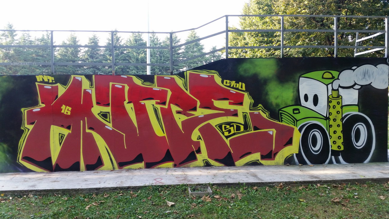 Graffiti Wall - Photo by Andre_T