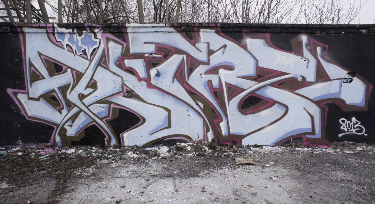 Graffiti Wall - Photo by Andre_T (2013)