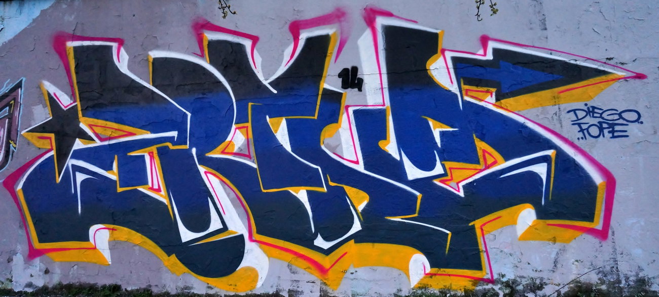 Graffiti Wall - Photo by Andre_T