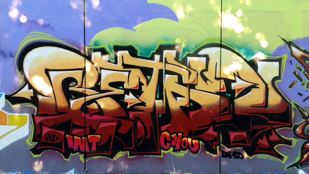 Graffiti Wall - Photo by Andre_T (2016)