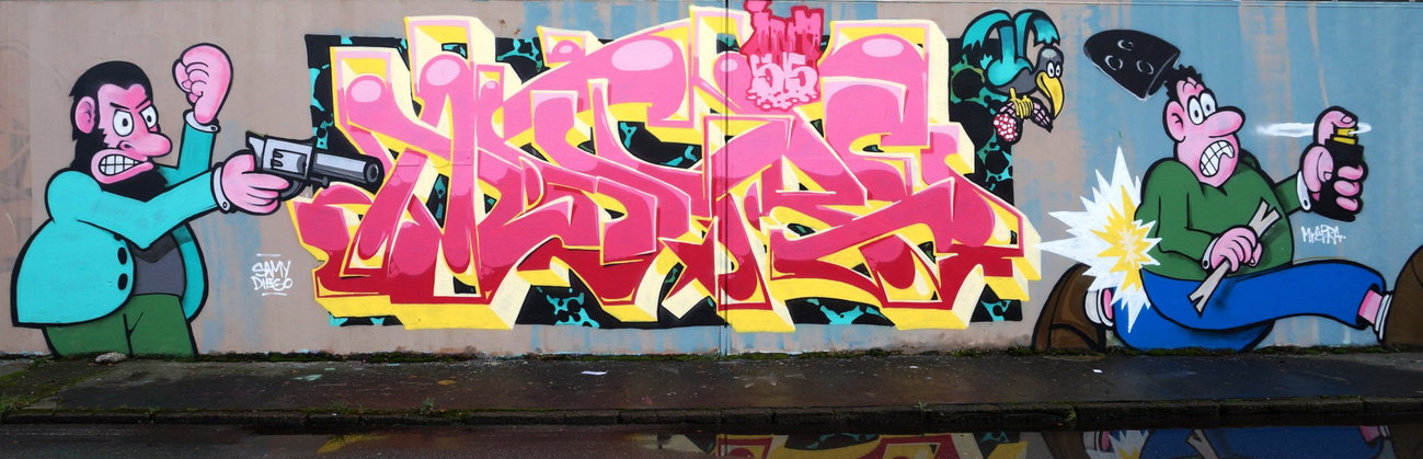 Graffiti Wall - Photo by Andre_T