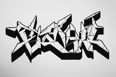 Graffiti Wall - Photo by Angelhaken - Milinae, 미리내