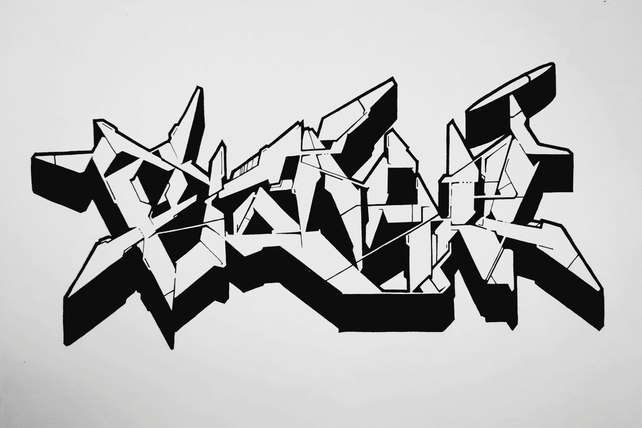 Graffiti Wall - Photo by Angelhaken - Milinae, 미리내