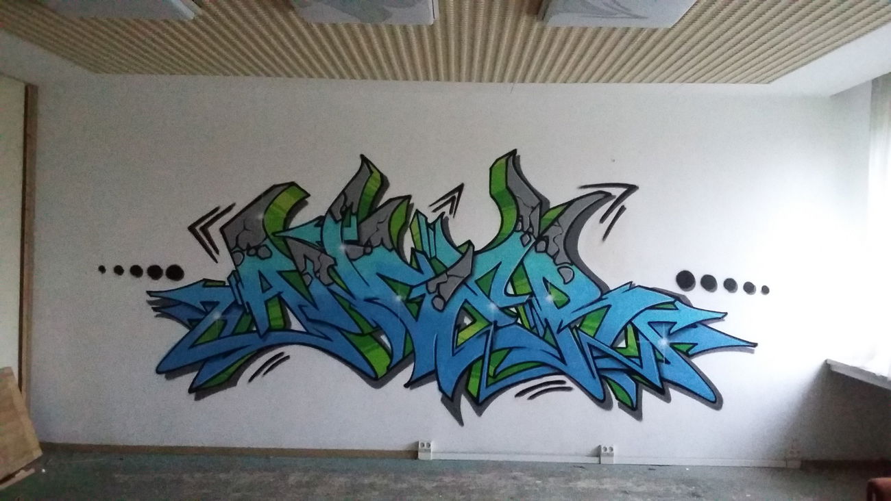 Graffiti Wall - Photo by Anger143