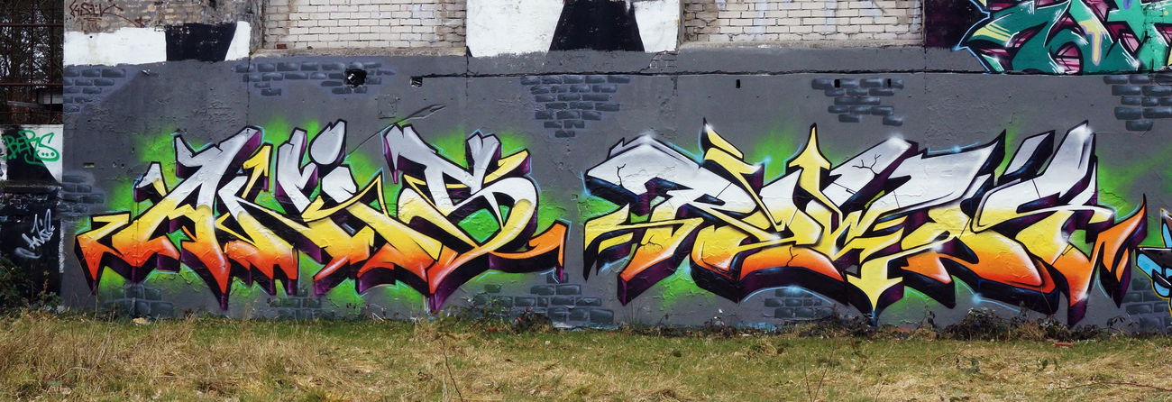 Graffiti Wall - Photo by Anis - Anis, Rowdy, Pmz (2016)