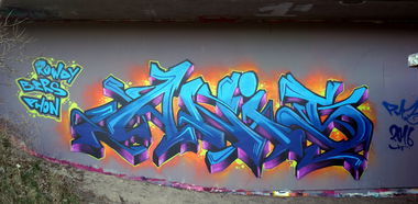 Graffiti Wall - Photo by Anis - Anis, Pmz (2016)