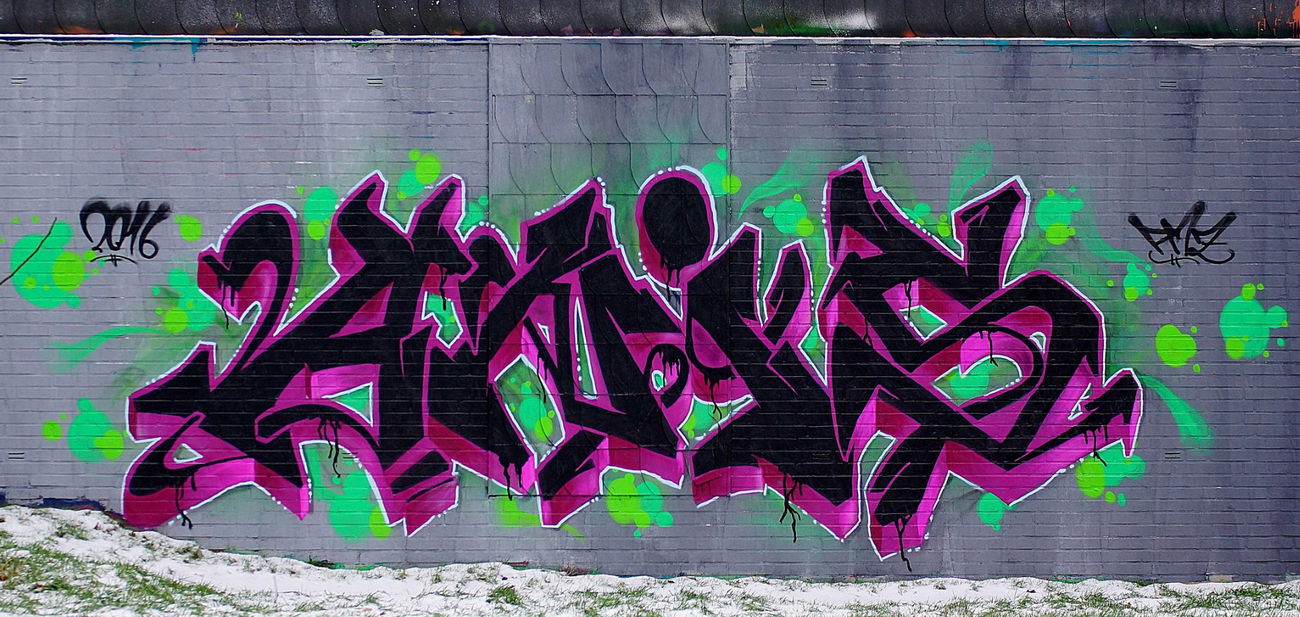 Graffiti Wall - Photo by Anis - Anis, Pmz (2016)