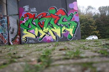 Graffiti Wall in Oldenburg - Photo by Anis - Anis (2013)