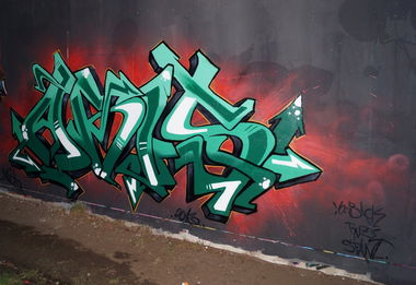 Graffiti Wall in Oldenburg - Photo by Anis - Anis (2013)