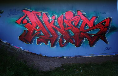 Graffiti Wall in Oldenburg - Photo by Anis - Anis (2014)