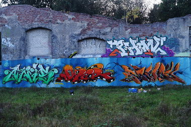 Graffiti Wall - Photo by Anis - Phon, Anis, Oner(Bers) (2014)