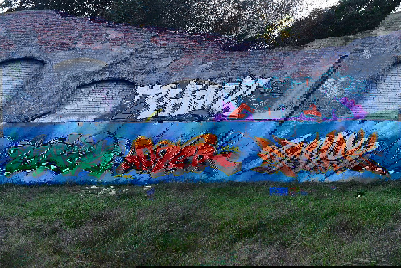Graffiti Wall - Photo by Anis - Phon, Anis, Oner(Bers) (2014)
