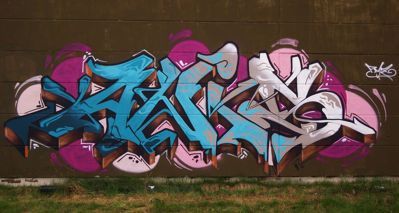 Graffiti Wall - Photo by Anis - Anis, Pmz (2016)