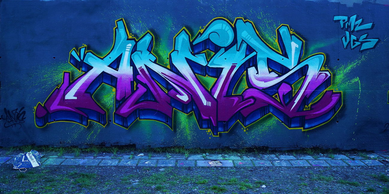 Graffiti Wall - Photo by Anis - Anis, Pmz (2015)