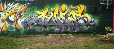 Graffiti Wall - Photo by Anis - Anis, Pmz (2016)