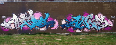 Graffiti Wall - Photo by Anis - Alsoe, Anis, Abs