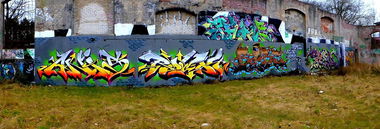 Graffiti Wall - Photo by Anis - Anis, Rowdy, Bers (2016)