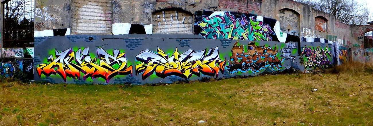 Graffiti Wall - Photo by Anis - Anis, Rowdy, Bers (2016)