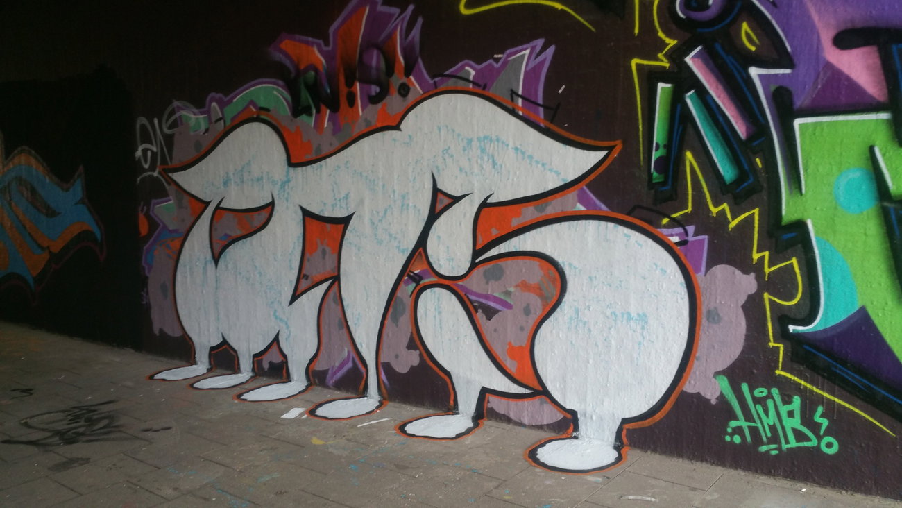 Graffiti Wall - Photo by Anisduisburg - Anis, Duisburg, Meiderich