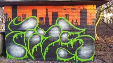 Graffiti Wall - Photo by Anisduisburg - Anis, Duisburg