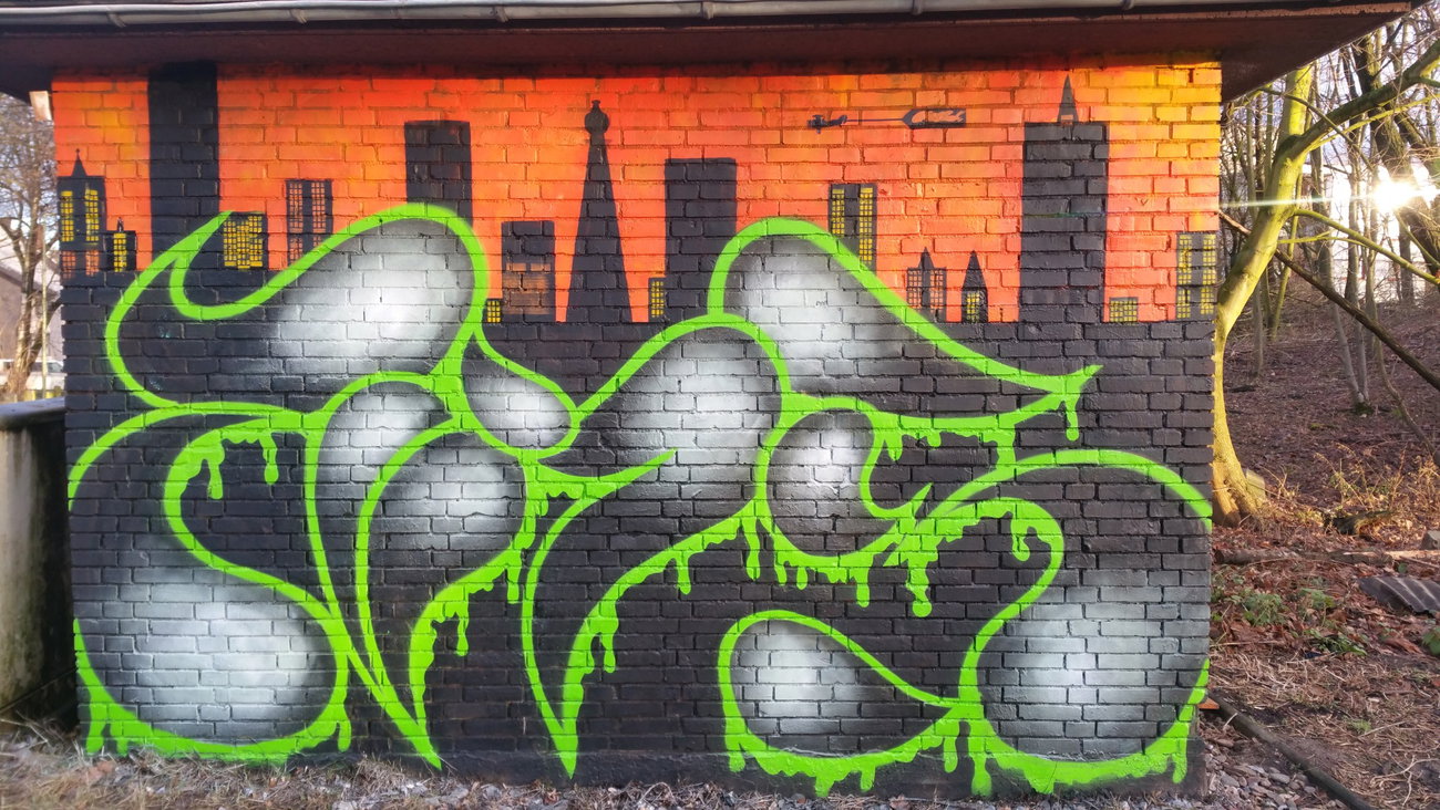 Graffiti Wall - Photo by Anisduisburg - Anis, Duisburg