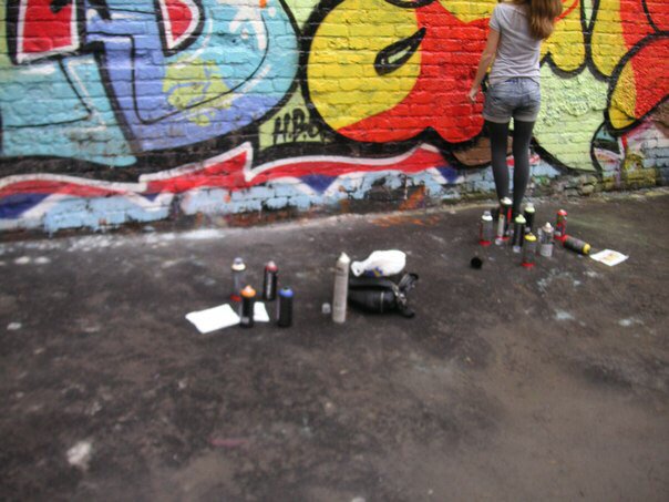 Graffiti Artwork - Photo by Annie - Annie, graffiti, piece (2012)