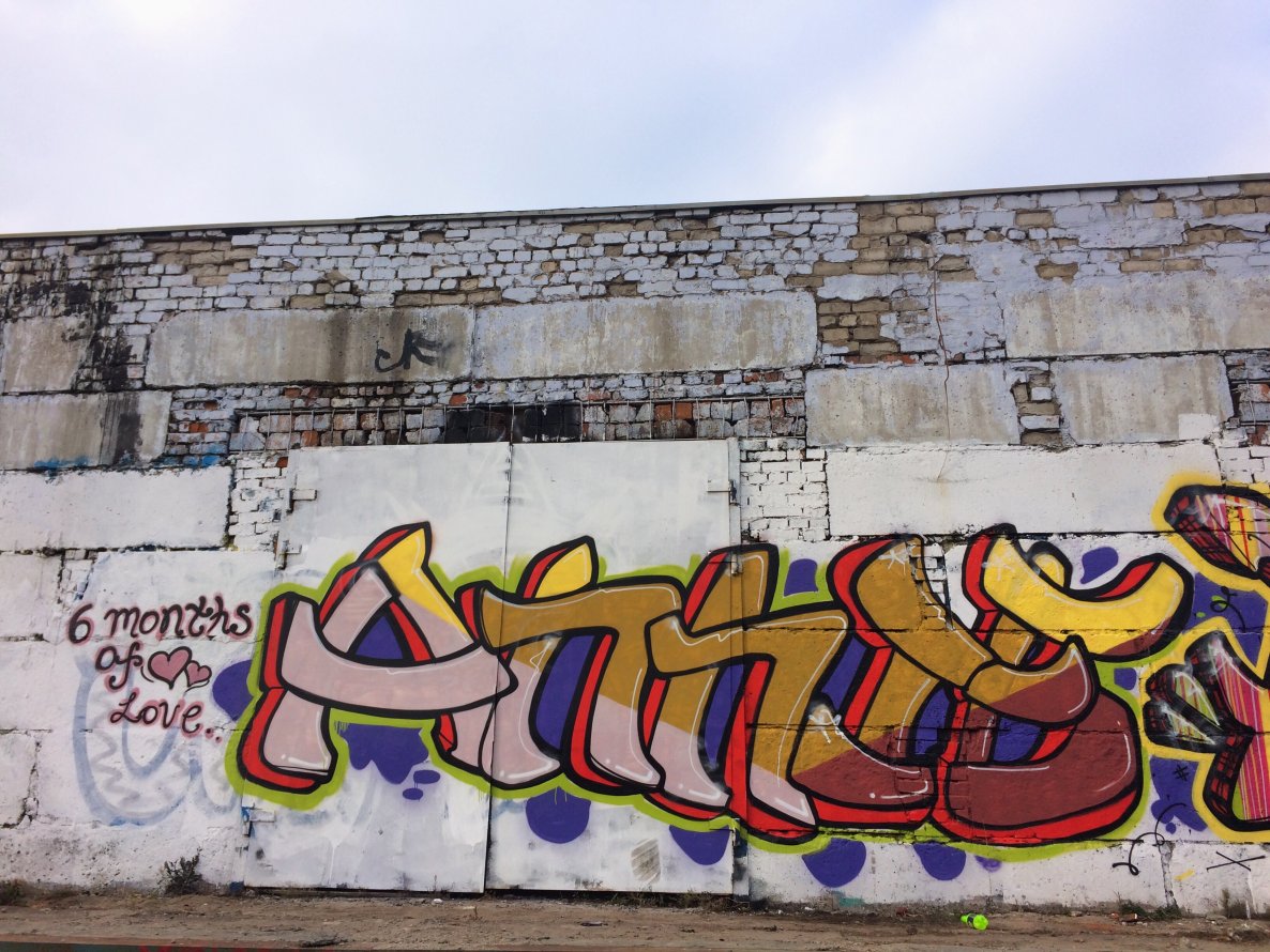Graffiti Wall - Photo by Annie - Annie, wall, bombing (2014)