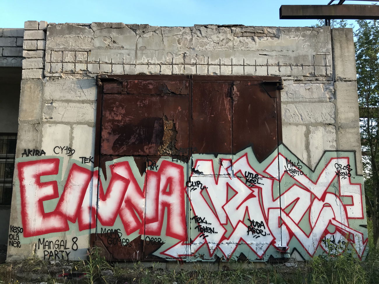 Graffiti Wall in Таллин - Photo by Annie (2019)