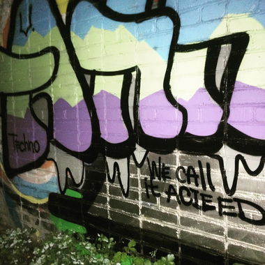 Graffiti Bombing - Photo by Annie - Annie, Techno, Acid (2015)