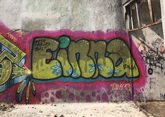 Graffiti Wall - Photo by Annie (2018)