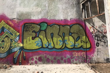 Graffiti Wall - Photo by Annie (2018)