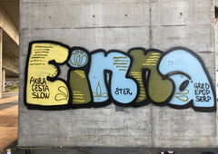 Graffiti Wall - Photo by Annie (2018)