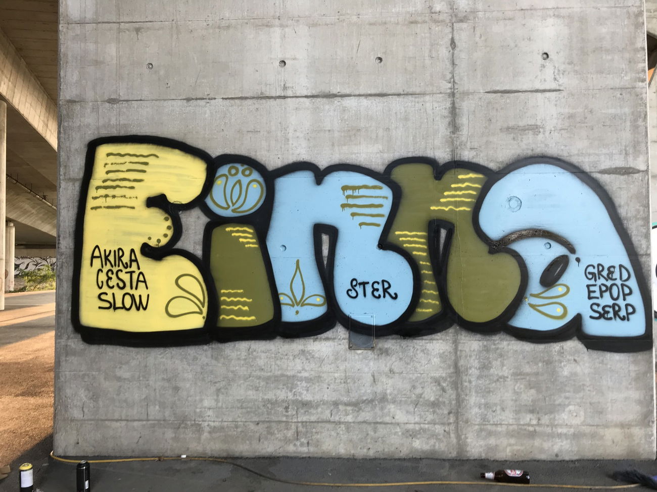 Graffiti Wall - Photo by Annie (2018)