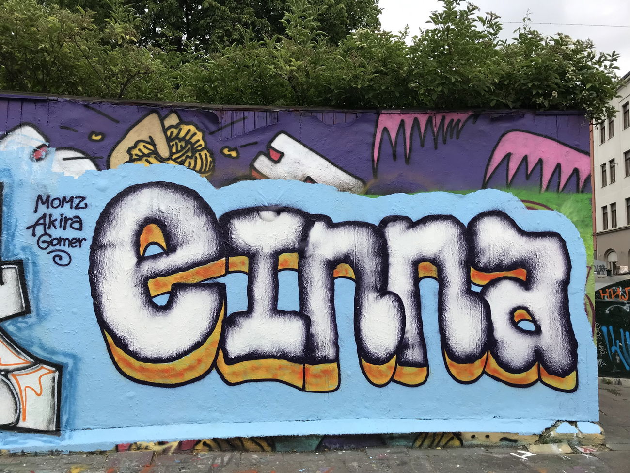 Graffiti Wall in Мальмё - Photo by Annie (2019)