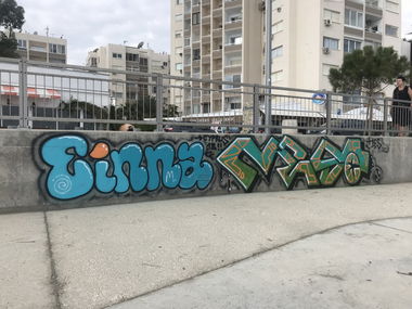 Graffiti Wall - Photo by Annie (2018)