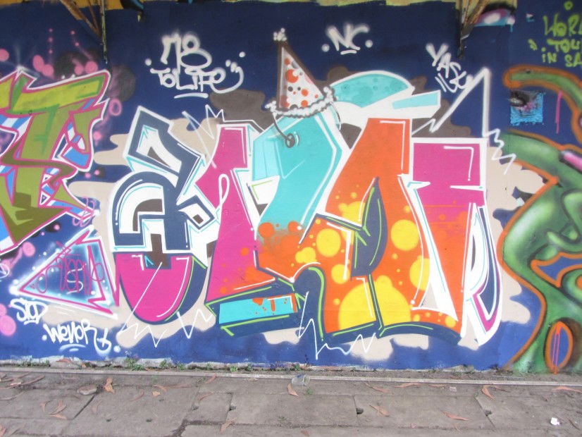 Graffiti Wall in Biên Hòa - Photo by Anoir - Anoi, Anoir, Bien (2013)