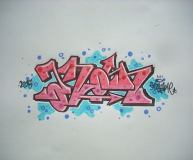Graffiti Sketch - Photo by Anonim1 - Poland, Anonim