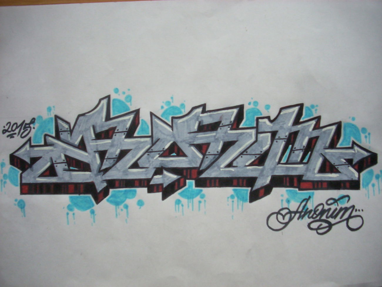 Graffiti Sketch - Photo by Anonim1