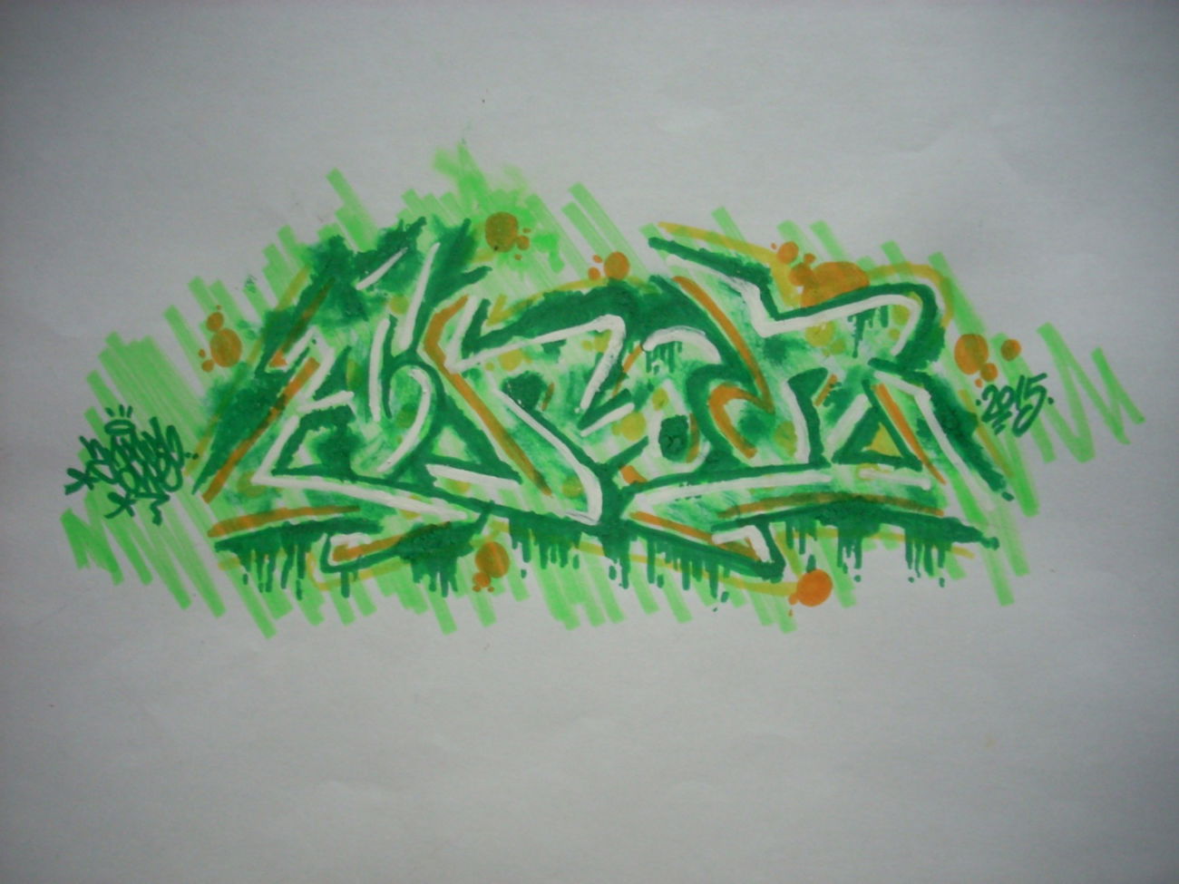 Graffiti Sketch - Photo by Anonim1
