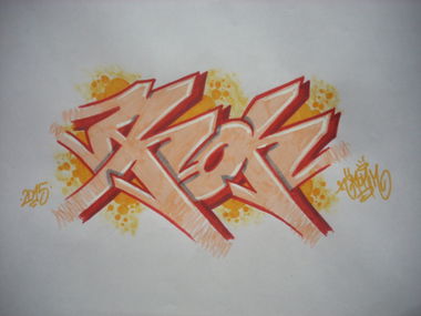Graffiti Sketch - Photo by Anonim1