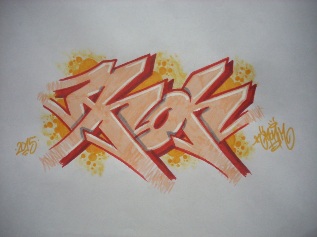 Graffiti Sketch - Photo by Anonim1