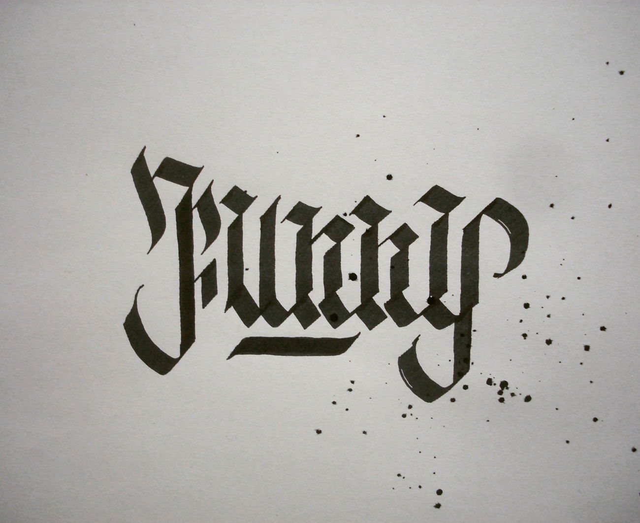 Graffiti Sketch - Photo by Anonim1 - calligraphy, calligraffiti, black