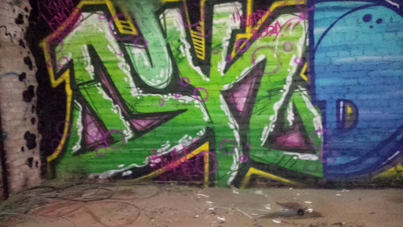 Graffiti Wall - Photo by Anonymous - DUK (2015)