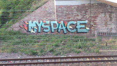 Graffiti Bombing - Photo by Anonymous - MY, SPACE, CREW (2015)