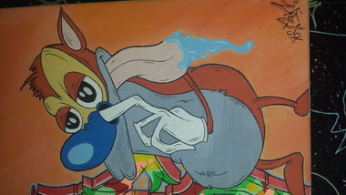 Graffiti Artwork - Photo by Anonymous